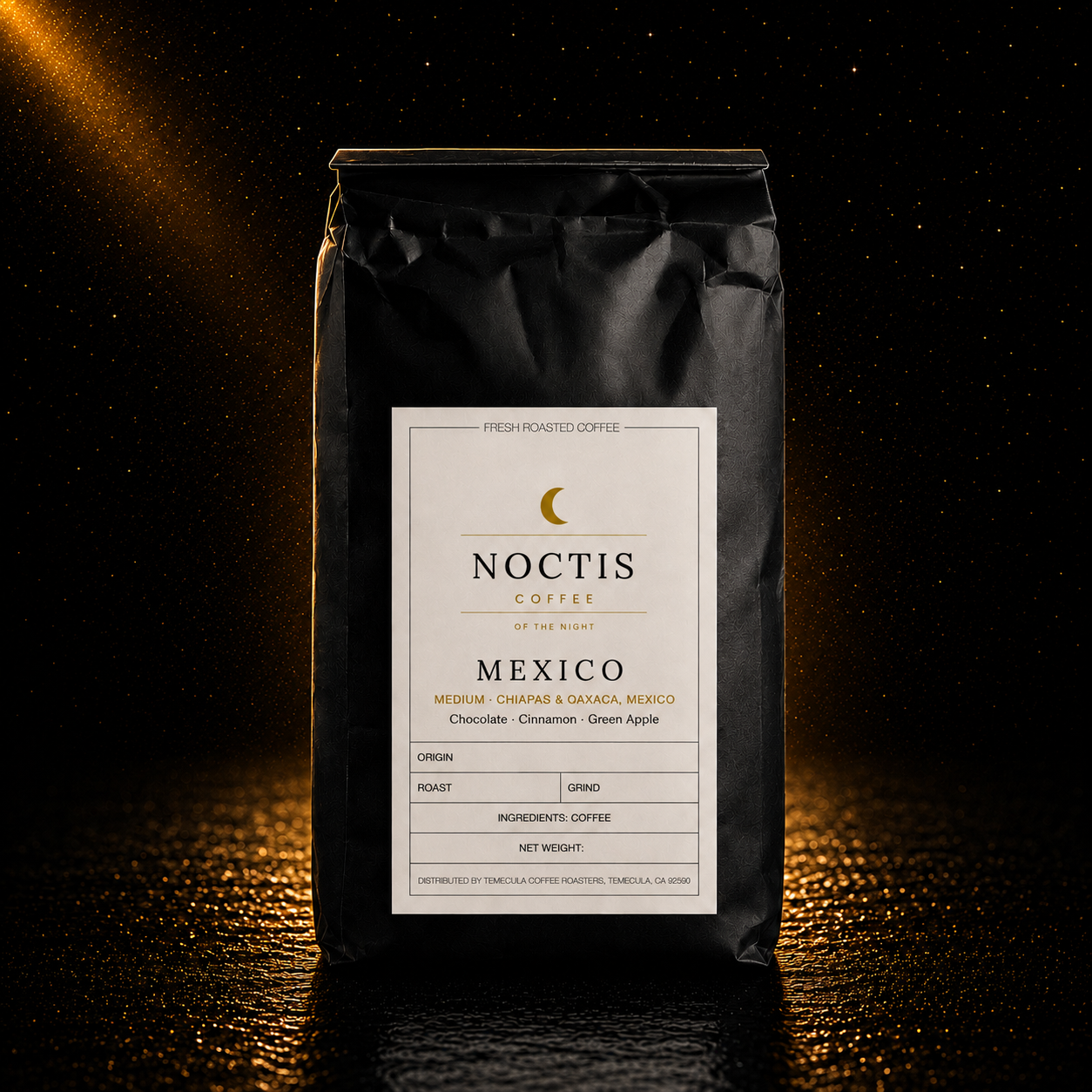 Mexico single-origin coffee bag — Noctis Coffee