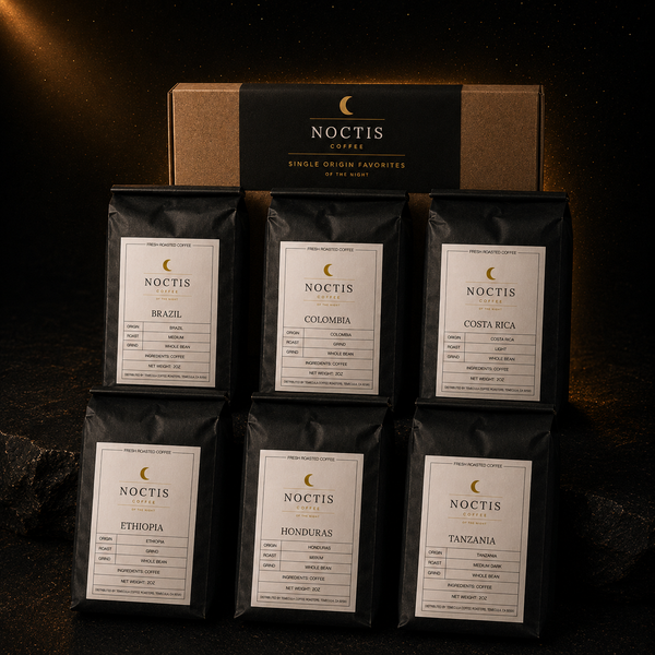 Single-origin coffee sample pack — Noctis Coffee